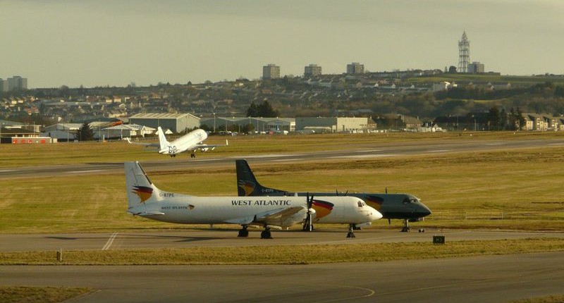 Fixed wing aircraft at Aberdeen